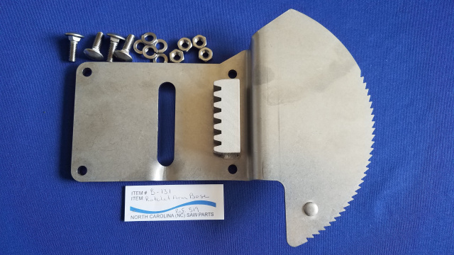 Ratchet Base With Hardware For Biro 34 & 3334 Saw Replaces S19